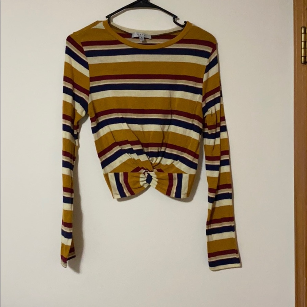 I am selling this striped long sleeve shirt,
